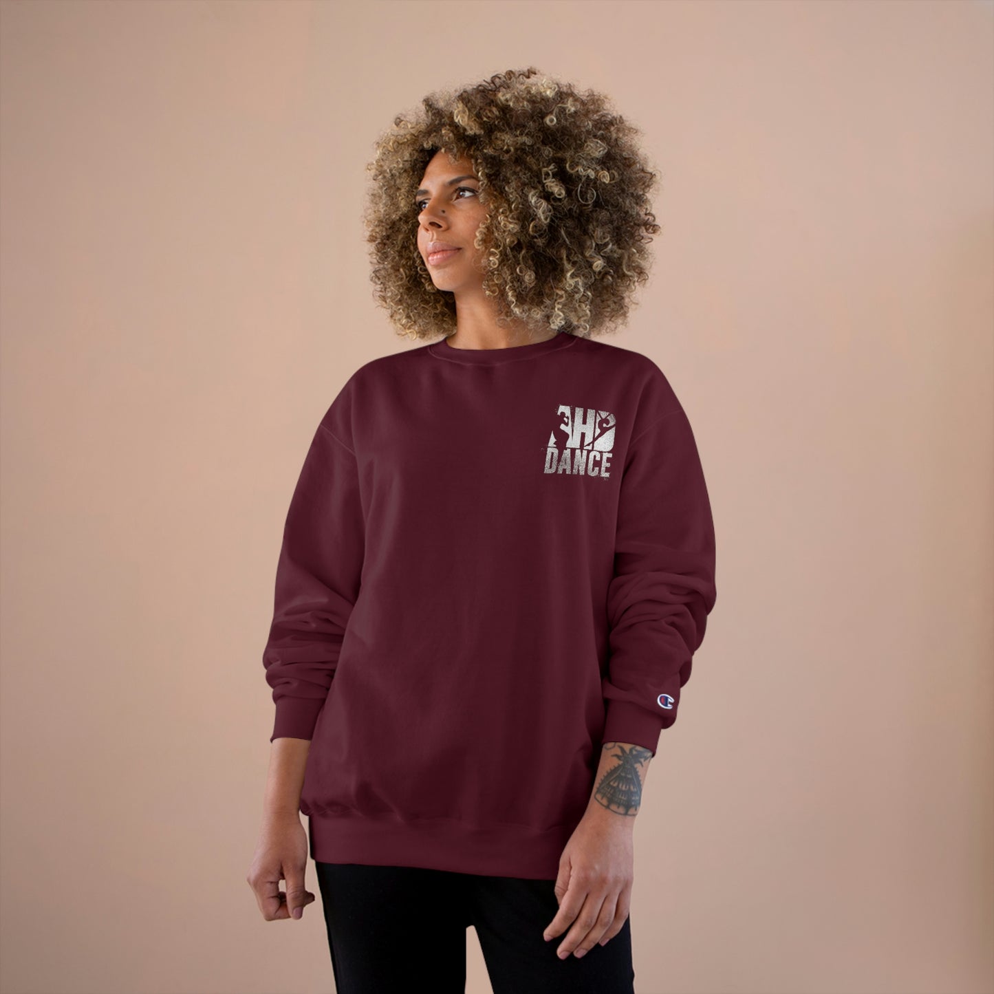 AHD Groove Night Print Champion Sweatshirt