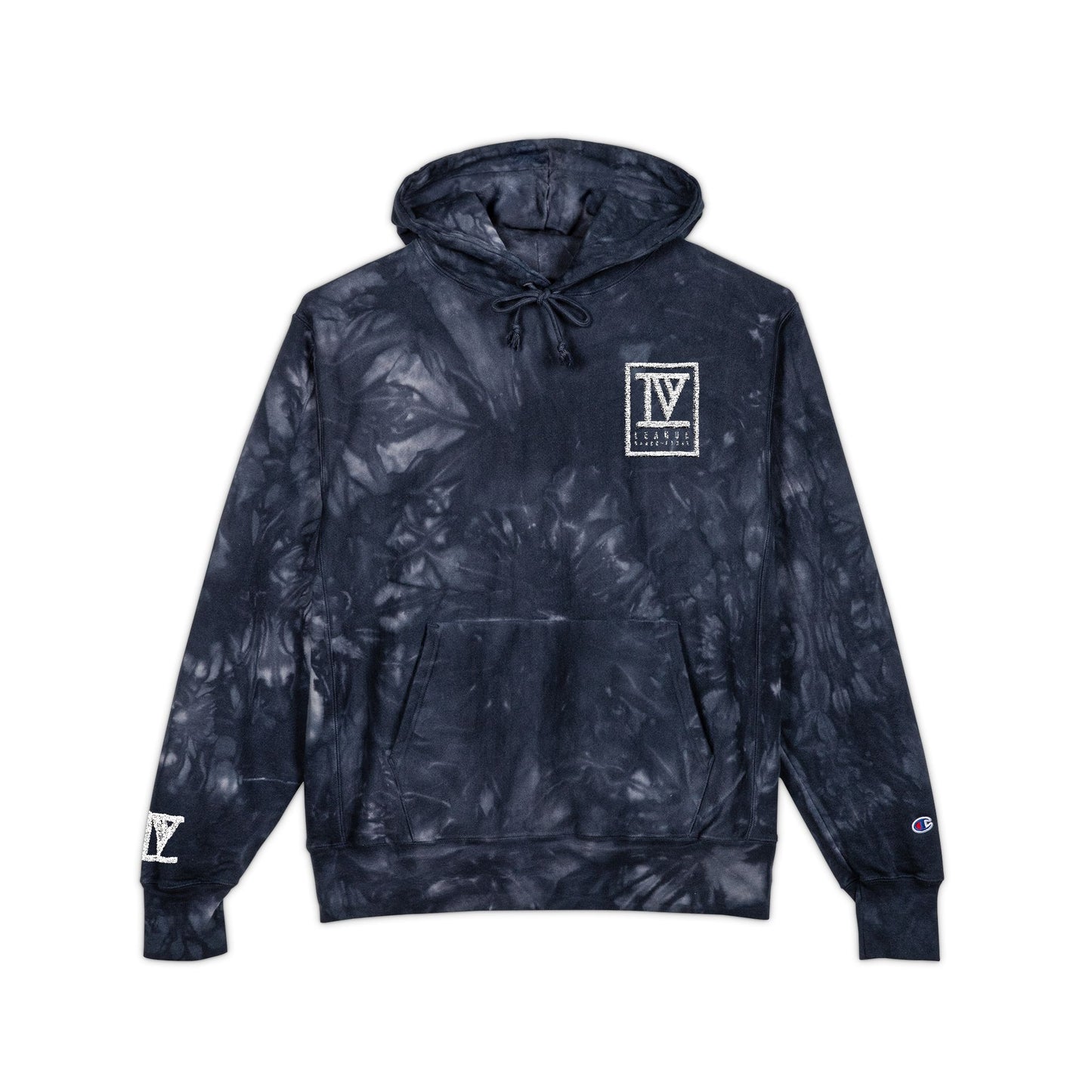 IVL Adult Tie-Dye Hoodie with Embroidery