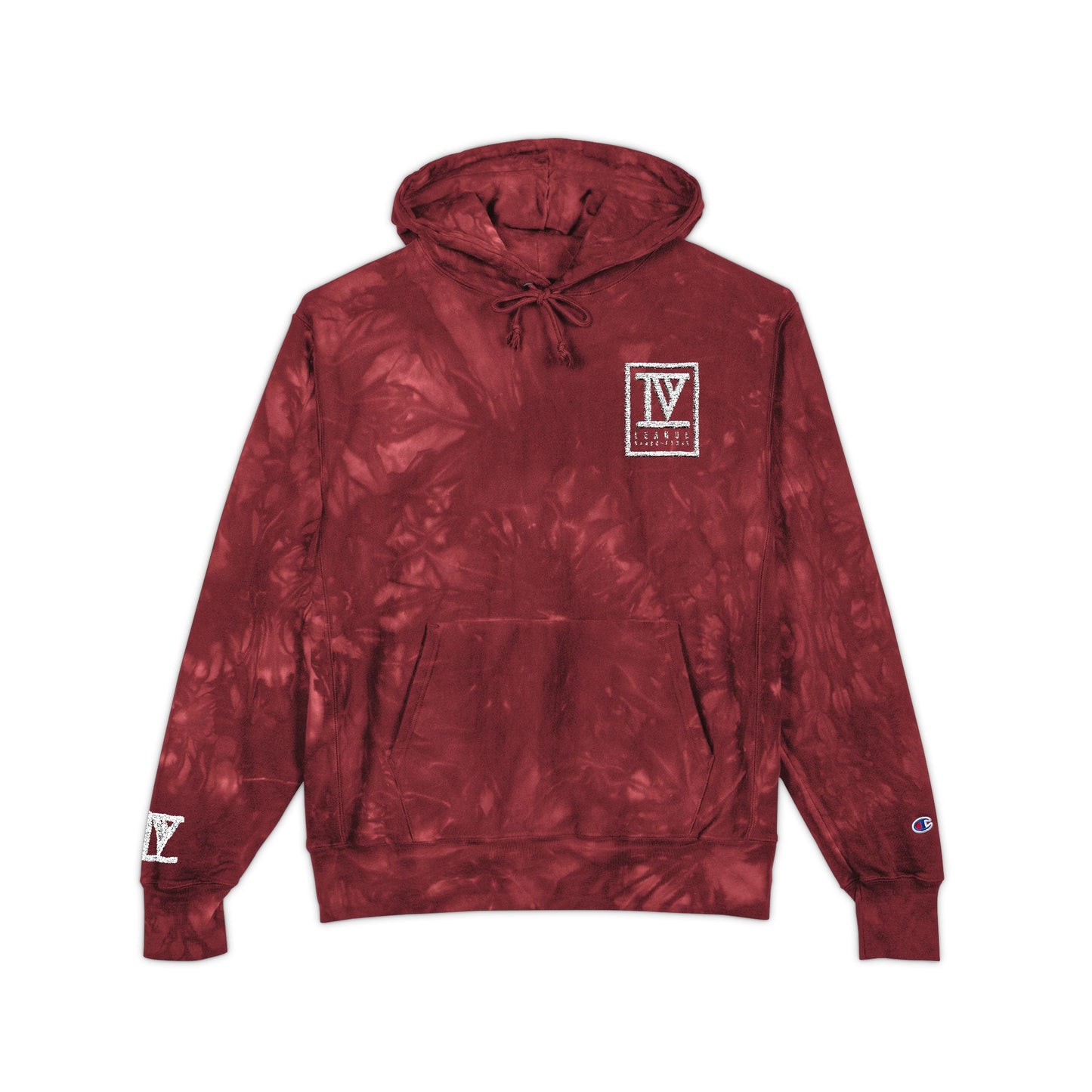 IVL Adult Tie-Dye Hoodie with Embroidery