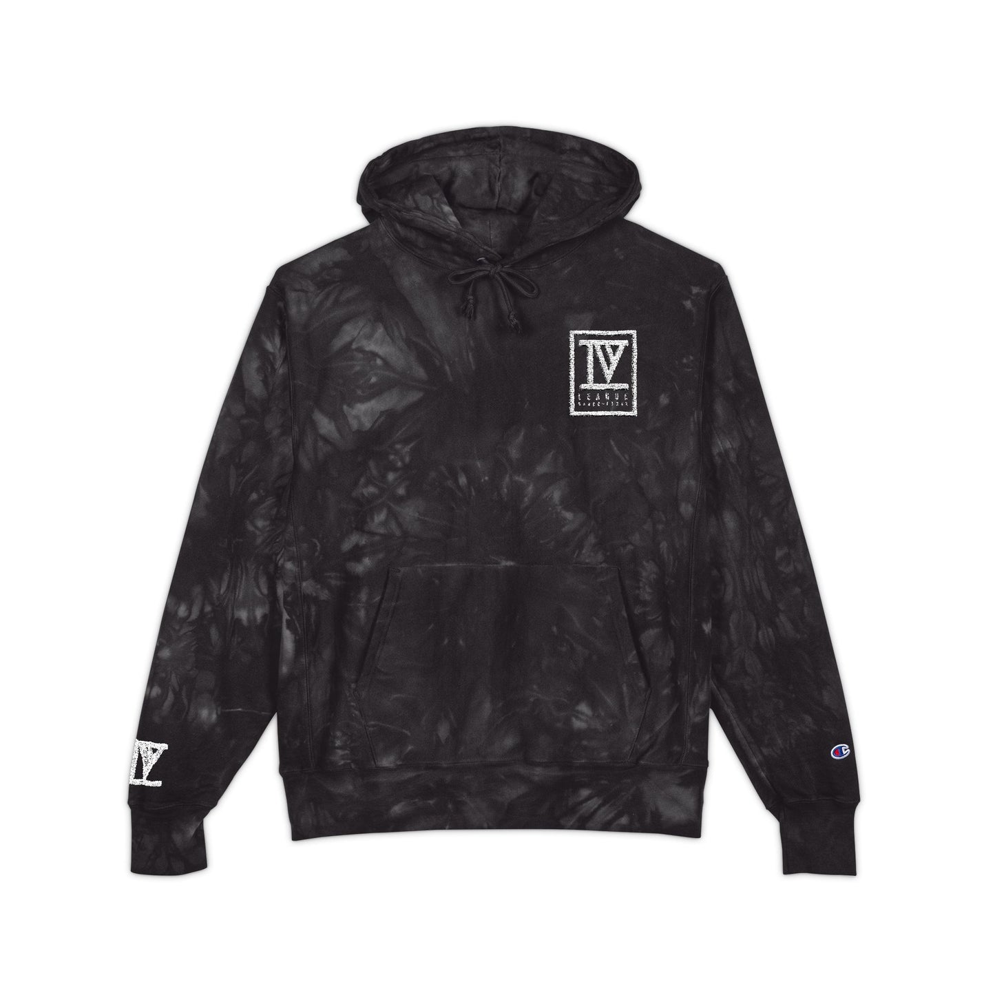 IVL Adult Tie-Dye Hoodie with Embroidery